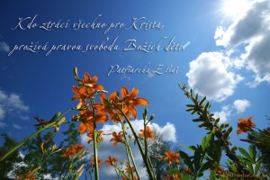 cz. If you lose your all for the sake of Christ...
