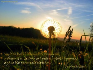 cz. To enter into God_s presence means...