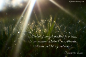 cz.The deep meaning of repentance..