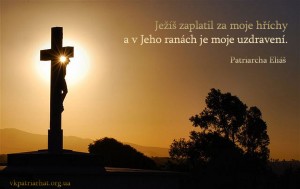 Jezis zaplatil za moje hrichy