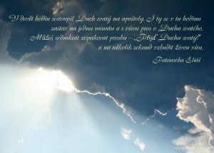 cz.The Holy Spirit descended...
