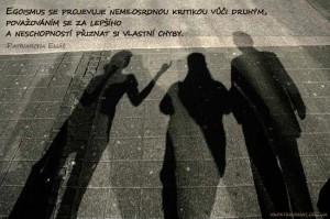 Shadow of people on the street