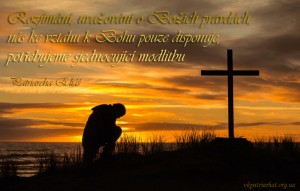 cz.Rozjimani uvazovani o Bozich pravdach...