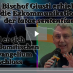 BKP: Bischof Giusti erhielt die Exkommunikation der latae sententiae, weil er sich dem sodomitischen Antievangelium anschloss