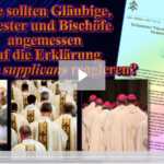 BKP: Wie sollten Gläubige, Priester und Bischöfe angemessen auf die Erklärung Fiducia supplicans reagieren?