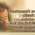 BKP: Fastenzeit 2024 – Bußzeit: Verzichten Sie auf die Erklärung Fiducia supplicans! (Hirtenbrief)