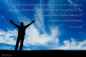 es.Standing in true prayer...