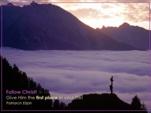 Follow Christ!
