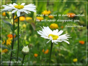 Trust in Jesus in every situation