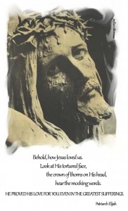 Behold, how Jesus loved us