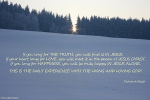 If you long for the truth...