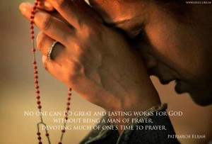 No one can do great and lasting works for God...