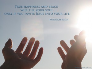 True happiness and peace...