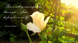 There is nothing more important...