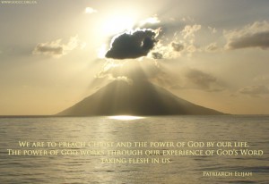 We are to preach Christ and the power of God by our life...