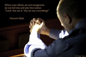 When your efforts are not recognized...