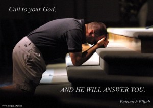 Call to your God...