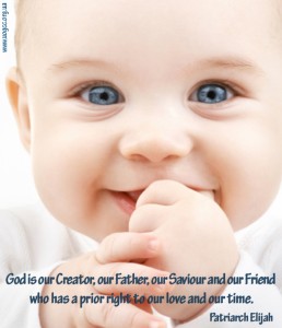 God is our Creator, our Father, our Saviour and our Friend...