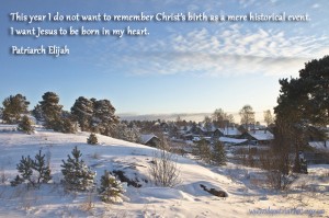 This year I do not want to remember Christ_s birth...