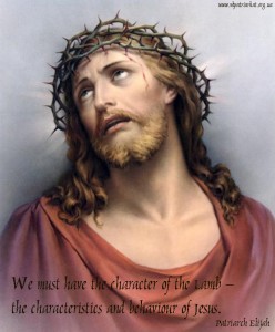We must have the character of the Lamb...
