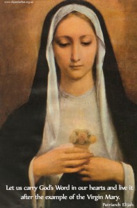 Let us carry God_s Word in our hearts...