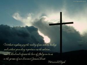 Without emphasizing the reality of sin and its bondage...