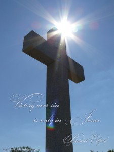 Victory over sin...