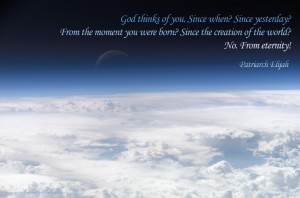 God thinks of you...
