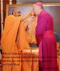 Why is Christianity sick today...