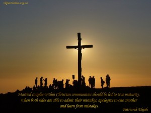 Married couples within Christian communities...