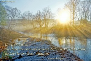 If we, Christians...