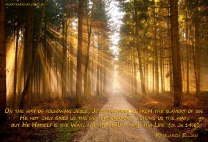 On the way of following Jesus...