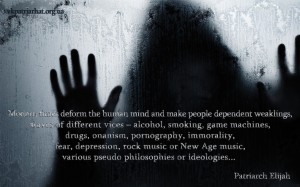 Modern times deform the human mind ...