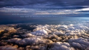 The Scripture says...