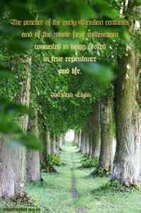 The practice of the early Christian ...