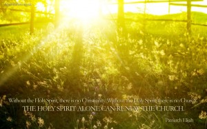 Without the Holy Spirit...