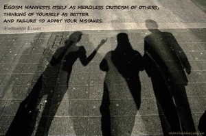 Shadow of people on the street