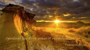 Spiritual desert...