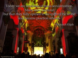 Today we are witnesses...