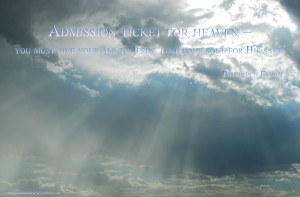 en. Admission ticket...
