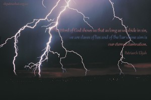 en. The Word of God shows us...