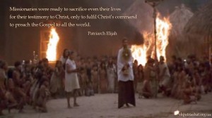 Missionaries were ready...