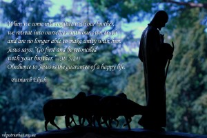 When we come into conflict...